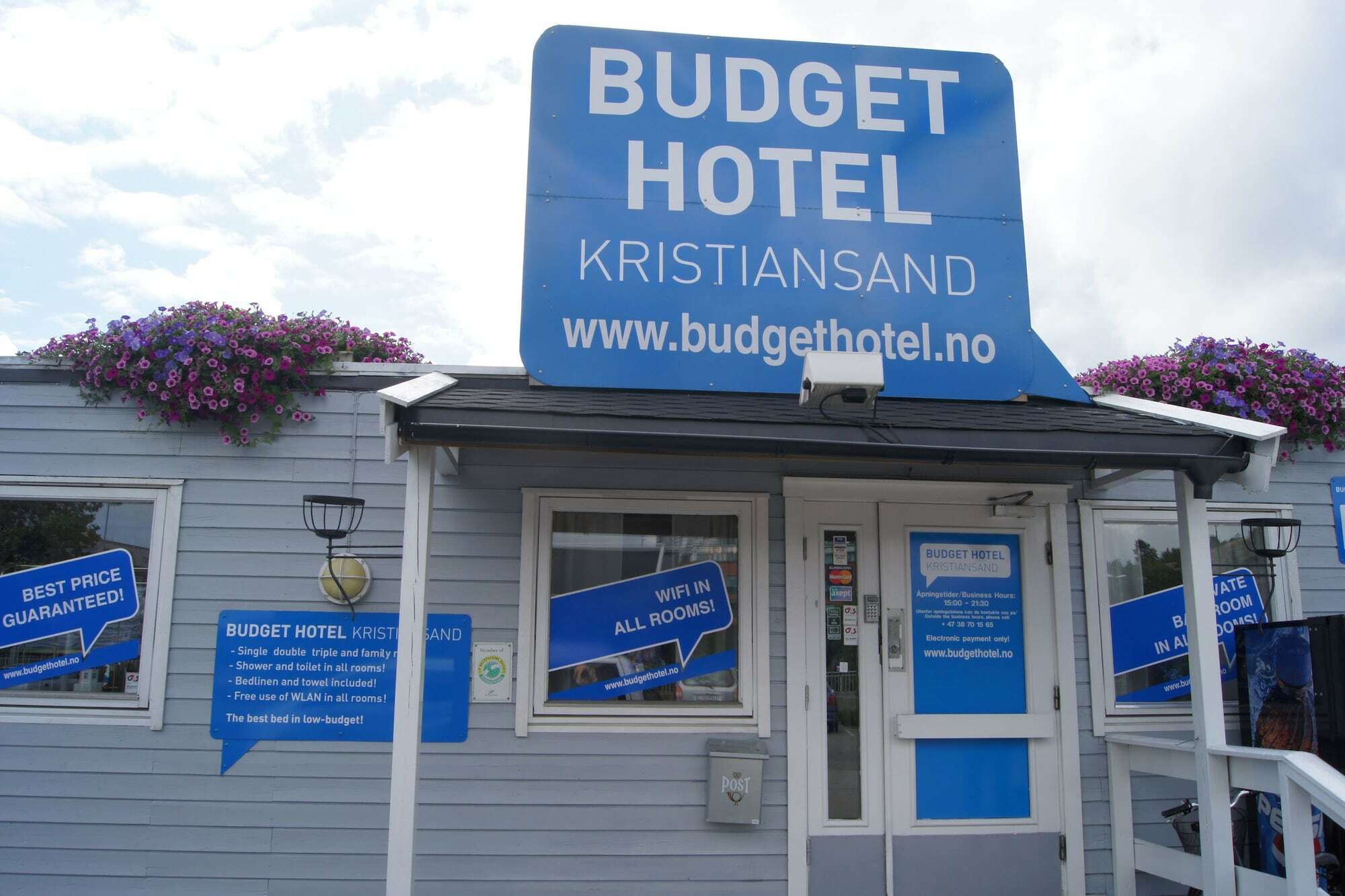 Budget Hotel Кристиансанд Экстерьер фото
